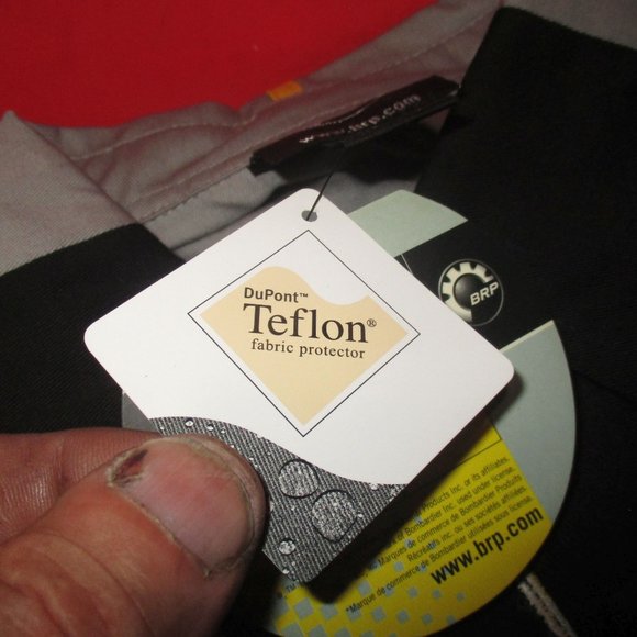 Men's BRP SKI-Doo X-Team Button Down Long Sleeve Machanic Style Shirt Size S NEW - Picture 8 of 12